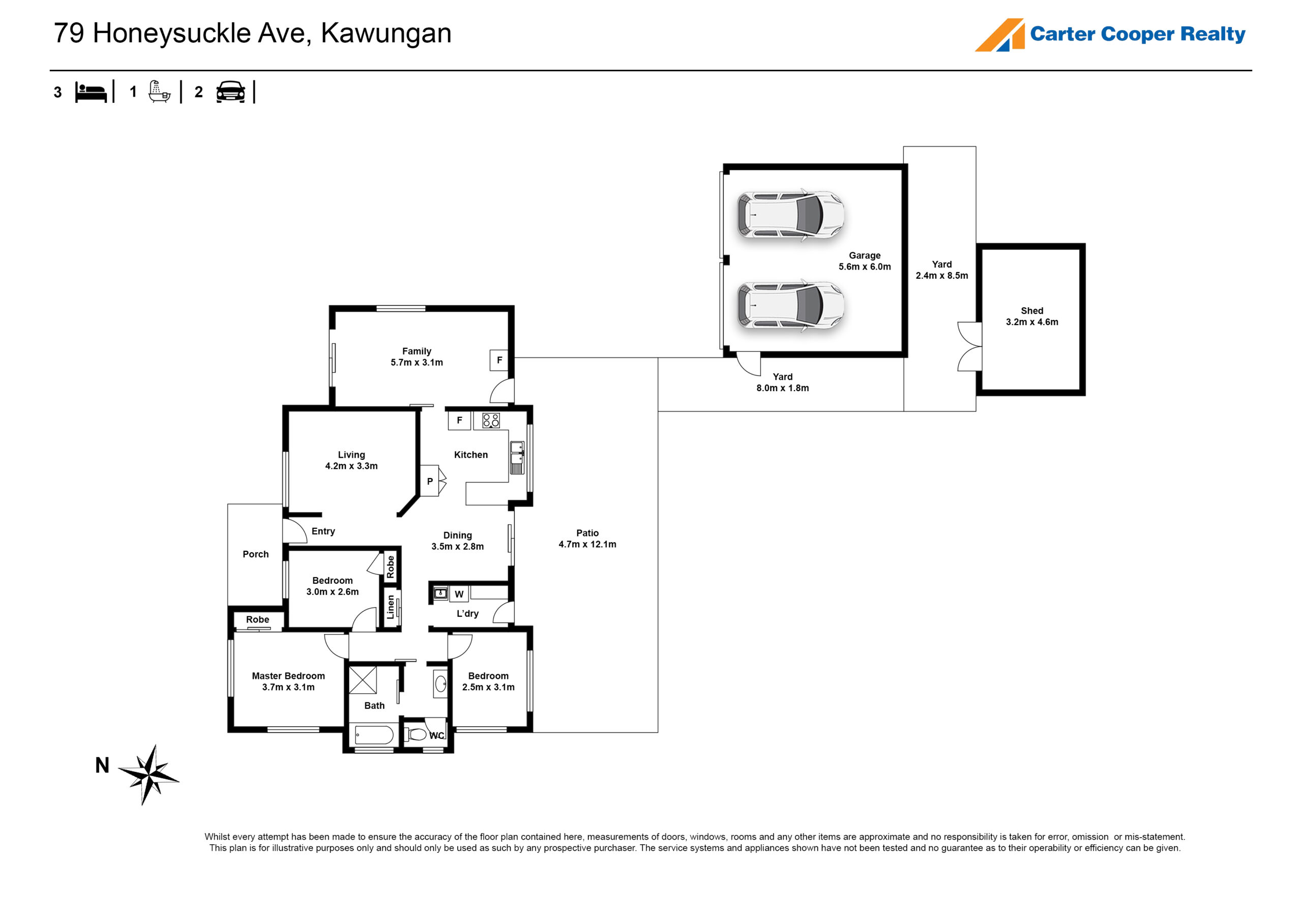 79 Honeysuckle Avenue, KAWUNGAN, QLD 4655 AUS