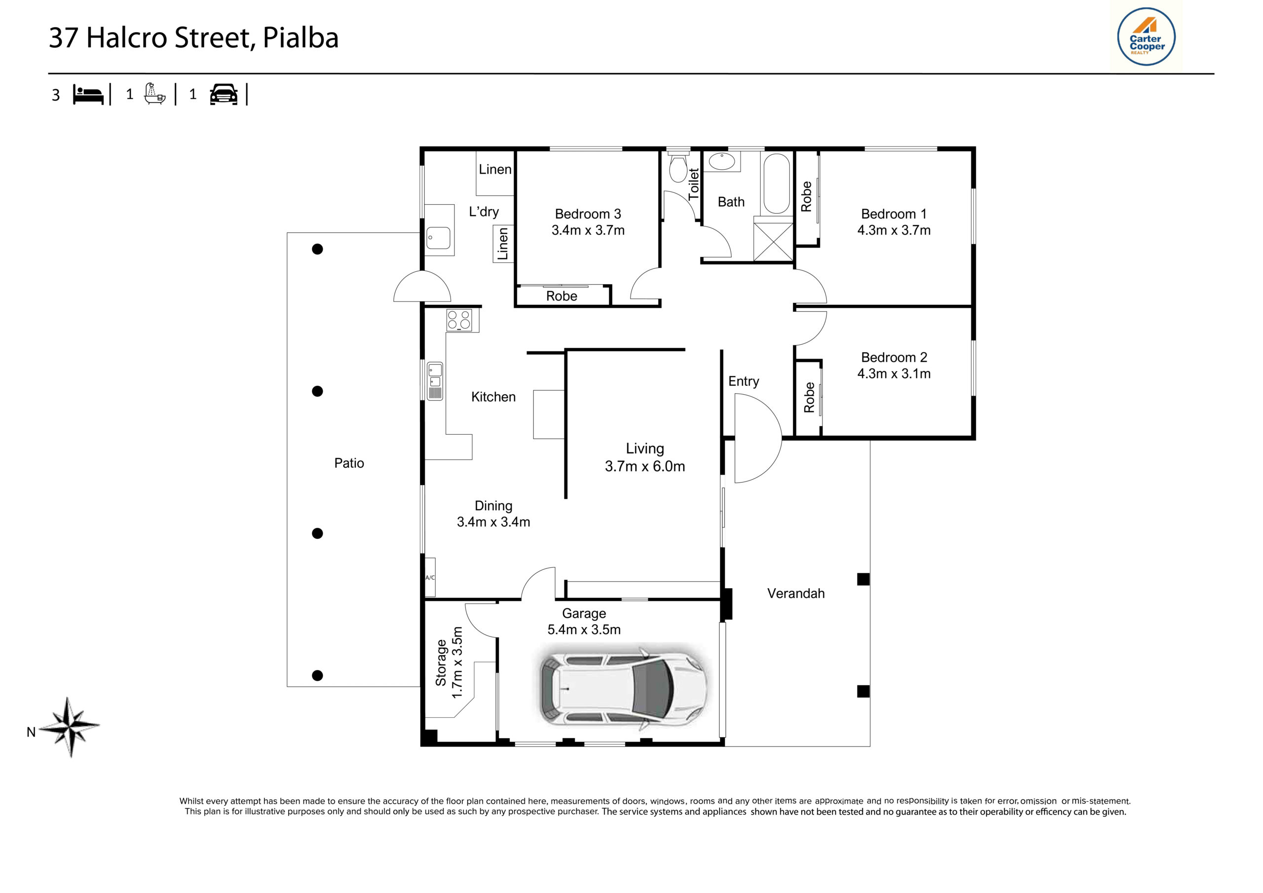 37 Halcro Street, PIALBA, QLD 4655 AUS