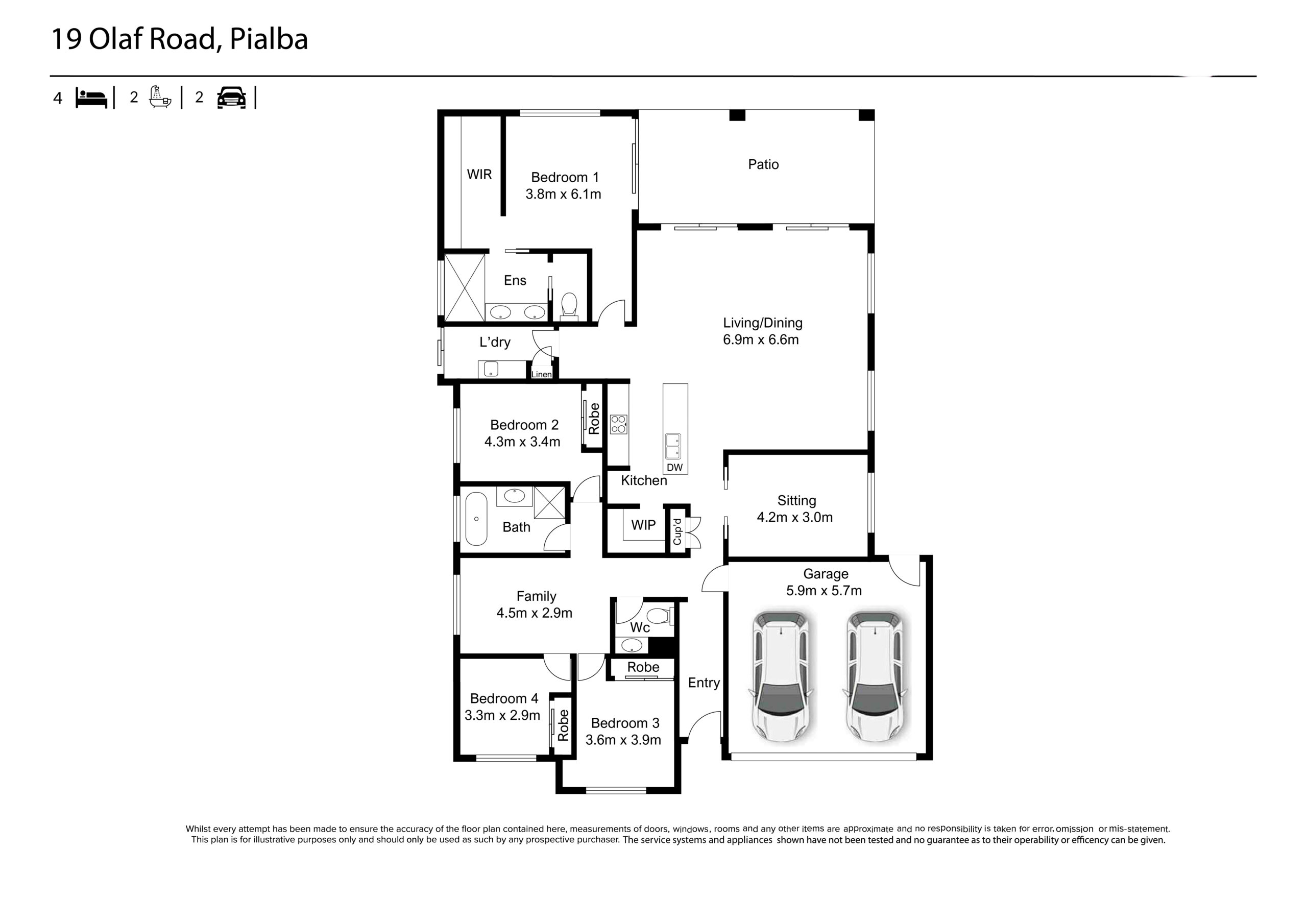 19 Olaf Road, PIALBA, QLD 4655 AUS