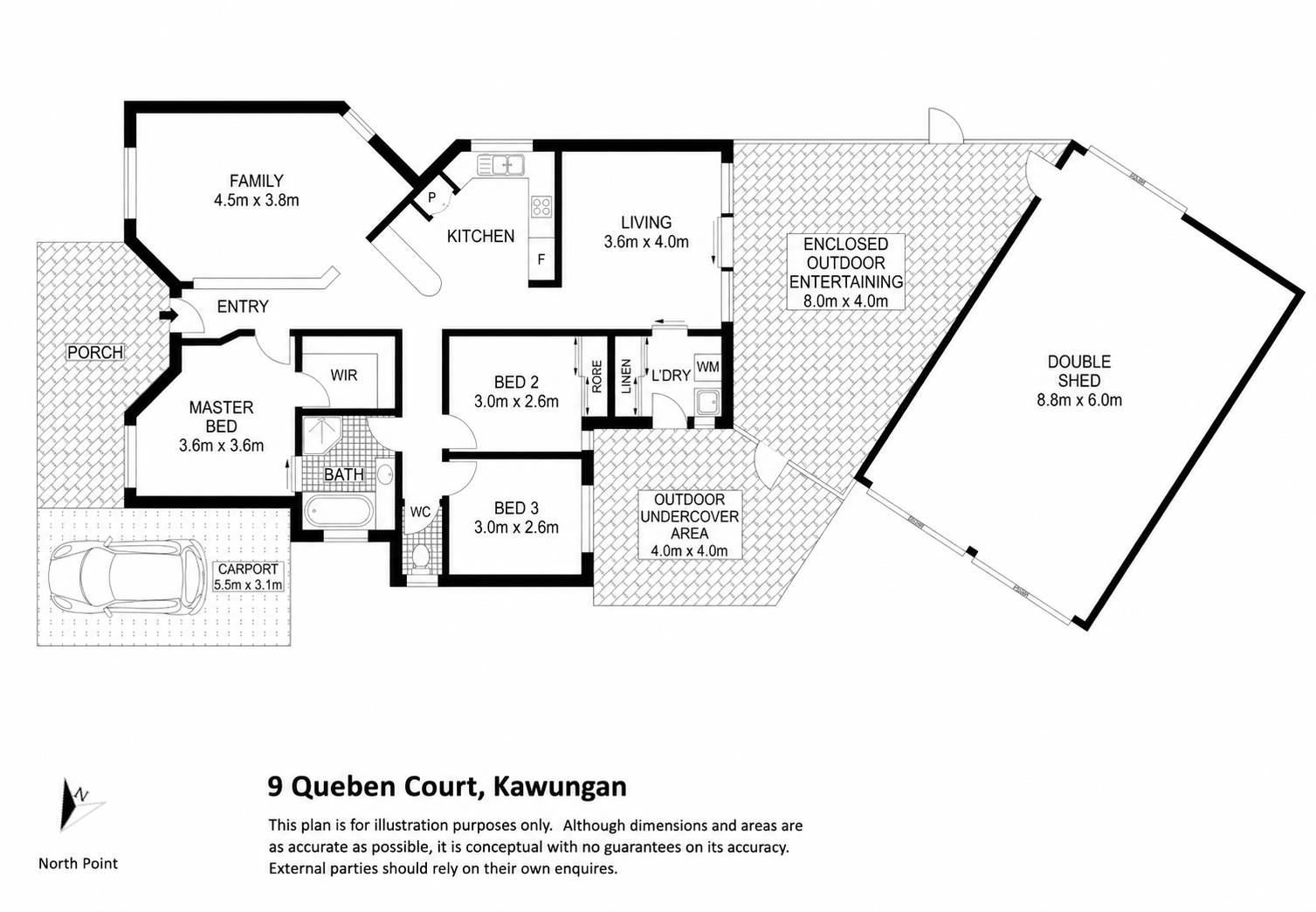 9 Queben Court, KAWUNGAN, QLD 4655 AUS
